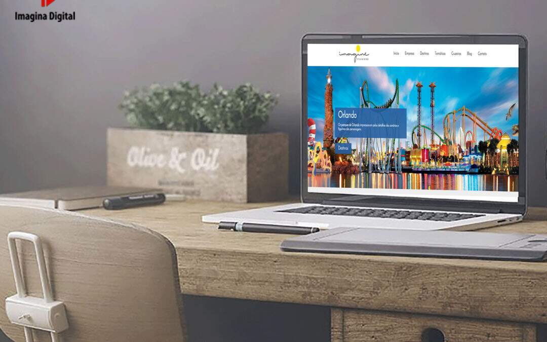 Imagina Digital desenvolve site para agência de viagens